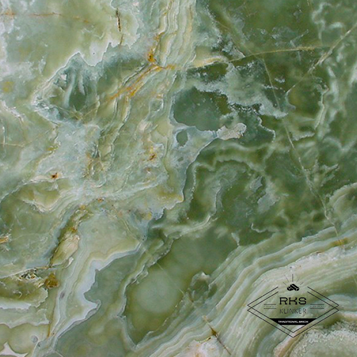 Фасадный камень Полоса - Оникс Green-Blue в Курске